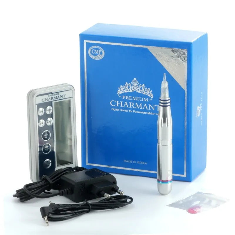 Charmant 2 Semi-Permanent Tattoo Digital Machine Dermografo Makeup Tattoo Machine kit for Eyebrow Lip Eyeliner Microblading Pen