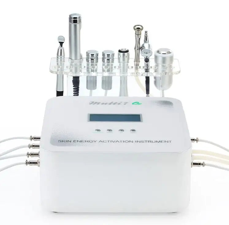 Facial RF Electroporation Mesotherapy Machine No-needle Diamond Meso Microdermabrasion Skin Tightening Rejuvenation RF Ultrasoni