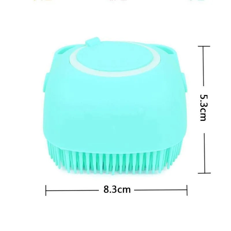 Bath Brush With Hook Soft Silicone Baby Showers Cleaning Mud Dirt Remover Massage Back Scrub Showers Bubble Non-toxic Brushes