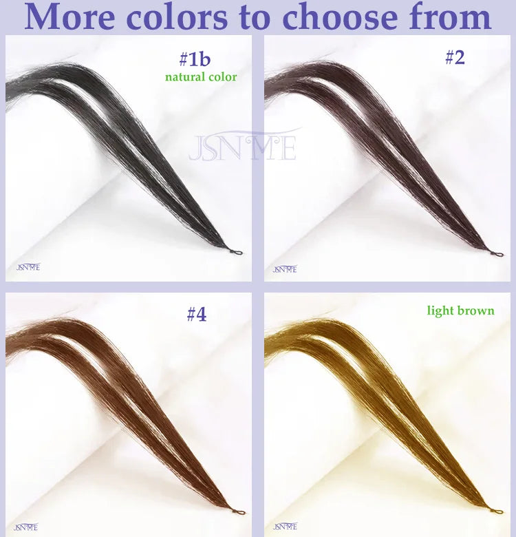 Micro Feather Human Hair Extensions Microloop New 100% Real Natural Human Hair Double Strand 1.6g 14-24 Inch Black Brown Blonde