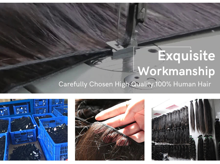 Straight Bulk Human Hair Extensions 12"-26" Brazilian Human Hair For Braiding Bulk Hair No Weft Thick Hair End Braided Hair