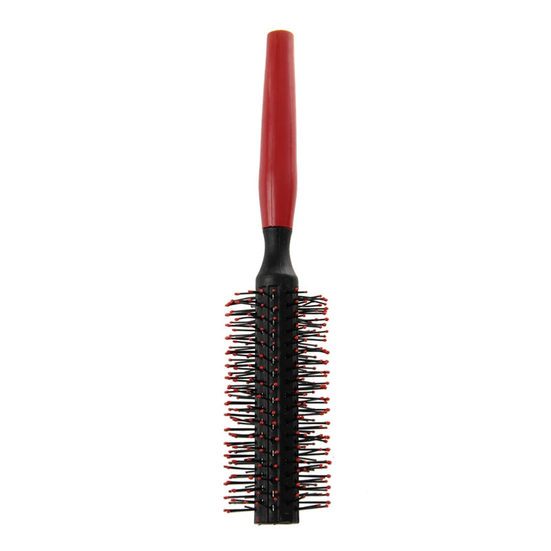 Professional Wavy Curly Hair Brush Comb Hair Care Pin Cushion Roll Round Comb