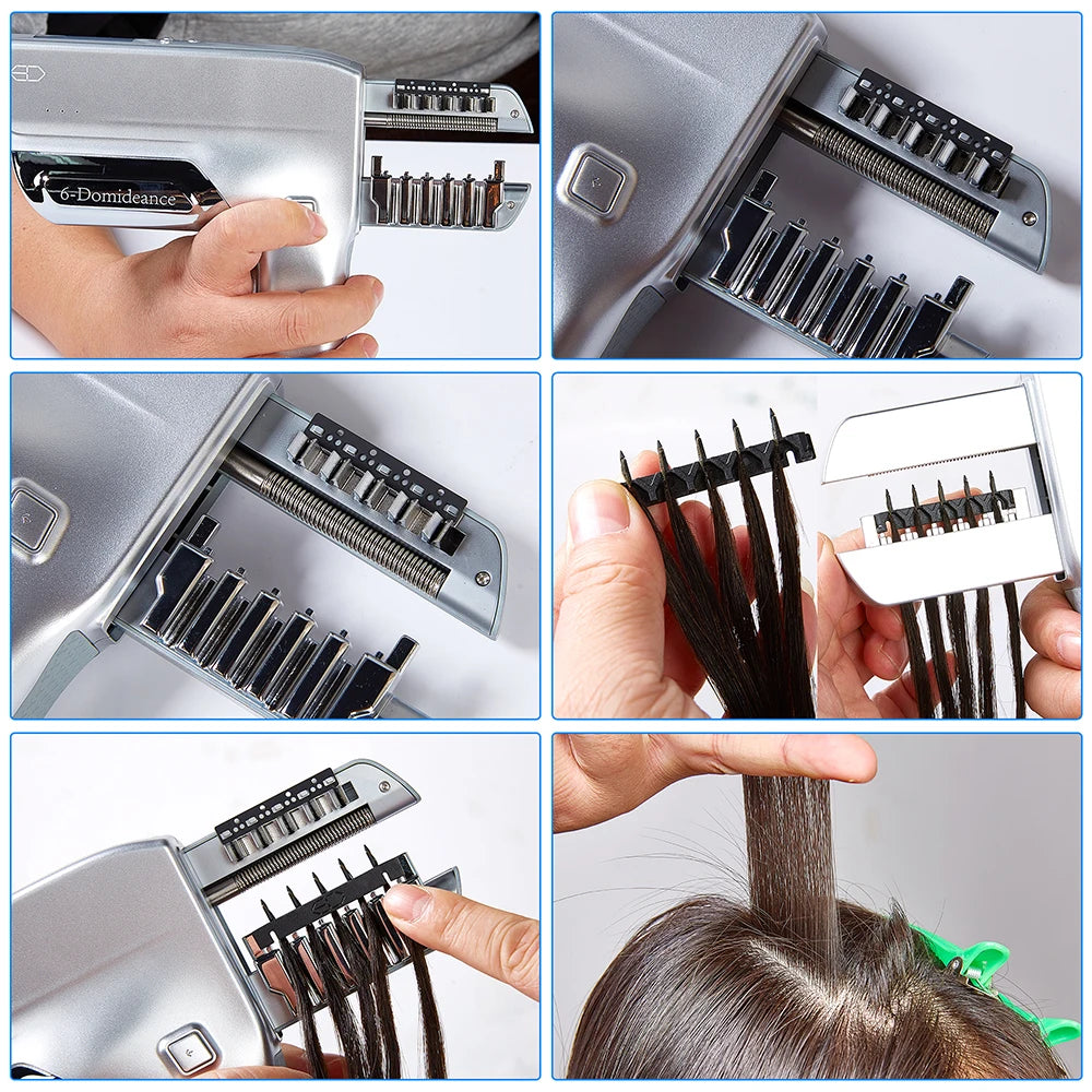 Best Quality Original Manufacture 6D Third Generation Smart Feather Hair Extension Machine