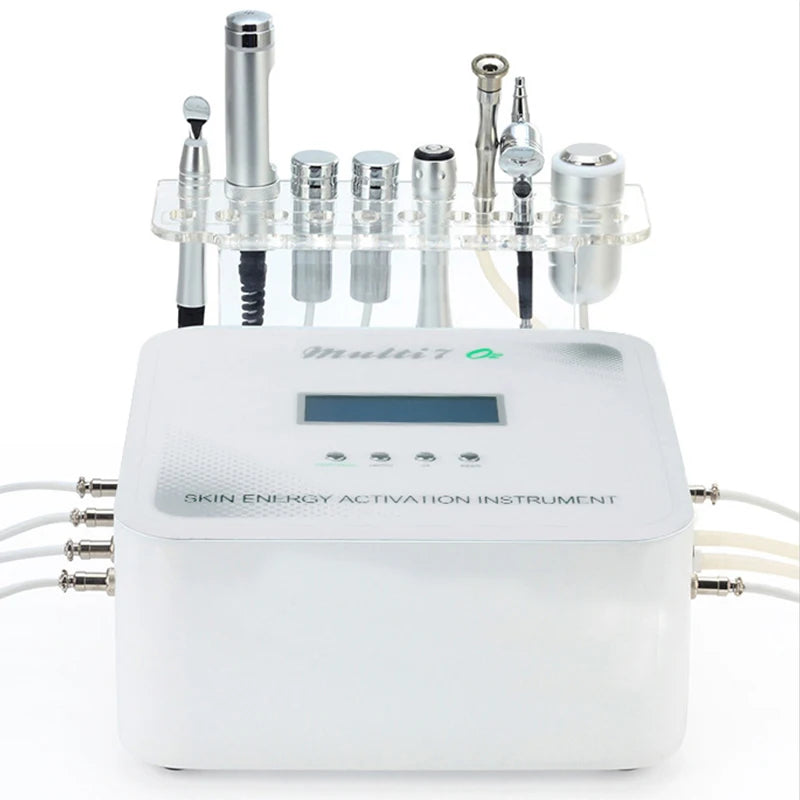 Facial RF Electroporation Mesotherapy Machine No-needle Diamond Meso Microdermabrasion Skin Tightening Rejuvenation RF Ultrasoni