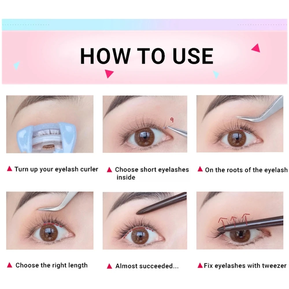 32Rows Eyeslashes Extension Personal Professional Individual Cluster Grafting Wholesale Eyelash Large Capacity Flowerknow Makeup