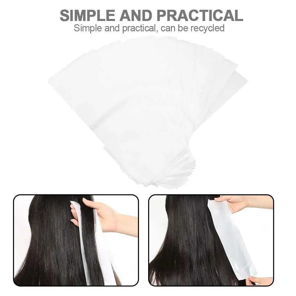 50/100PC Reusable Hair Color Foil Alternative Hair Dye Paper Hair Dyeing Tool,Highlight Sheets Balayage Paper Hair Coloring Tool