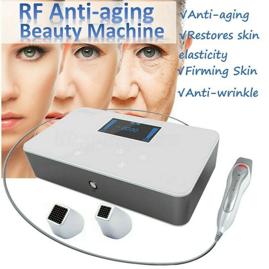 2024 New Portable Fractional RF Machine Radio Frequency Face Lift Skin Tightening Wrinkle Removal Eye Bags Spots Remove