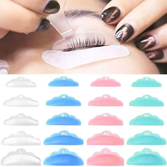 5 Pairs Silicone Eyelash Perm Pad Recycling Makeup Lifting Lashes Rods  3D Eyelash Curler Accessories Applicator Tools